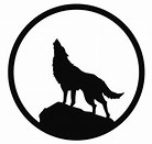 Nisha Kittan Logo Wolf Howling
